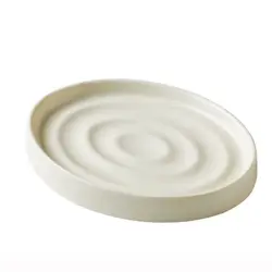 High Appearance Level Ins Ceramic Soap Box Hotel Homestays Household Soap Dish Soap Tray Bathroom Sink Surface Shelf