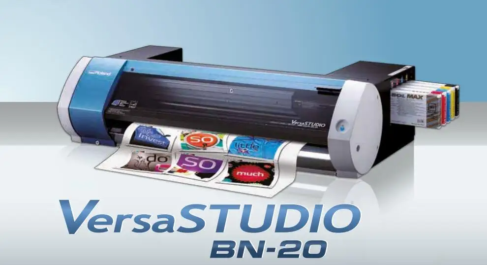 Roland versastudio เครื่องตัด/ปริ้นเตอร์แบบตั้งโต๊ะ Bn-20เครื่อง Bn-20เครื่อง Bn20