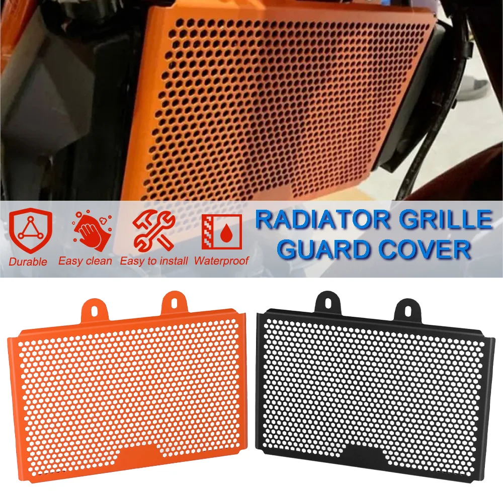 

NEW Motorcycles Radiator Guard Grille Grill Cover For Husqvarna Svartpilen 401 VITPILEN 401 For Duke 125 250 390 Accessories