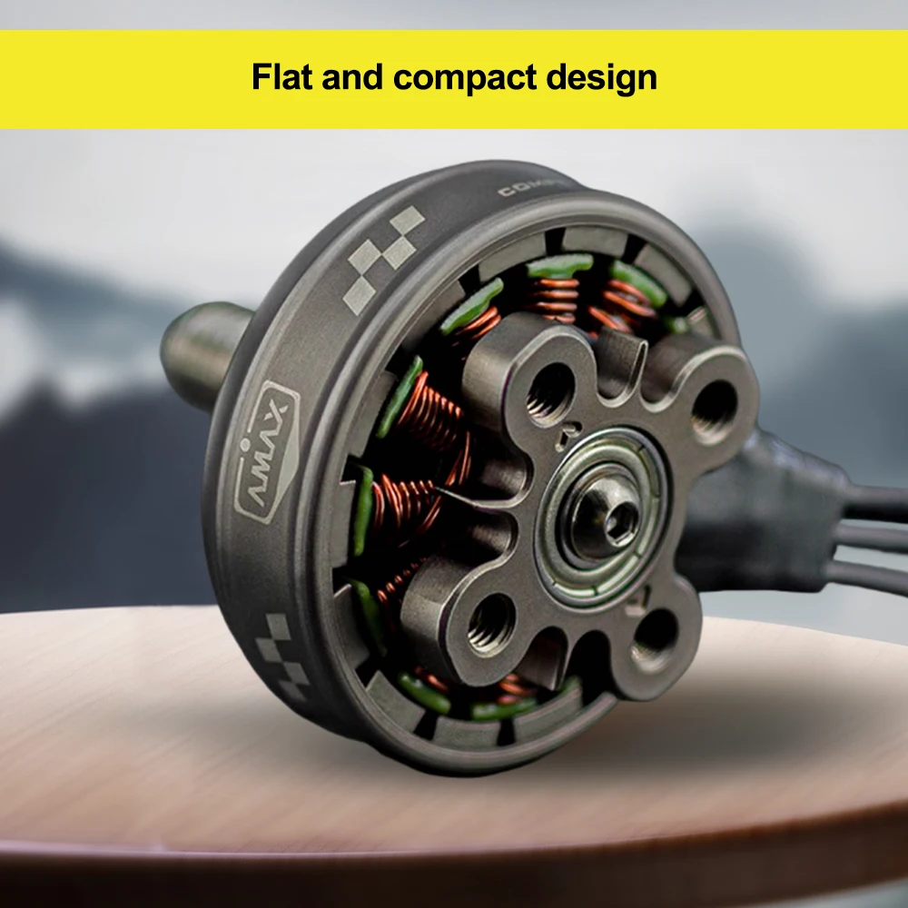 محرك AMAX 2207 Bando بدون فرش للمنافسة (إصدار قوي للغاية) 4-6S FPV RC بدون طيار رباعية السباق حرة 1750 1950 2050 2550KV #3