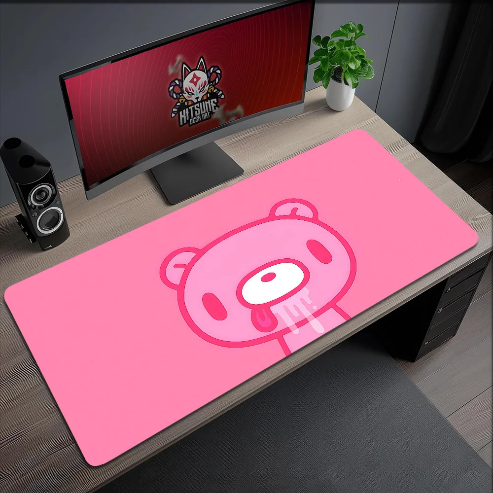 Mouse Gloomy Pad Gaming Grizzly Office Desk Bear Pads Large For Computer N-Naughty Non-slip Lockedge Anime MousePad