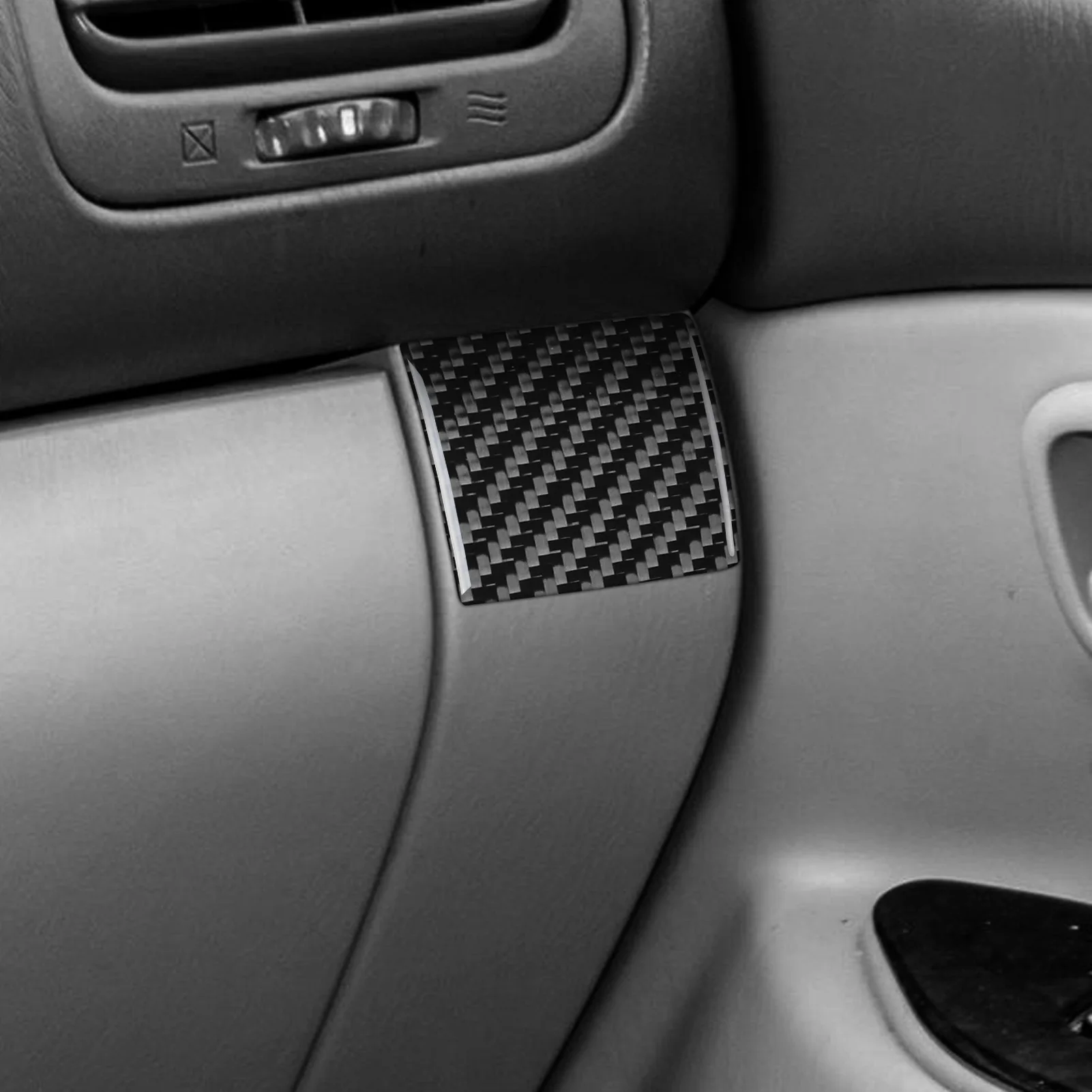 For Lexus LX470 For Toyota Land Cruiser 1998-2002 Carbon Fiber Glove Storage Both Sides Panel Cover Trim Car Accessories Sticker view 3