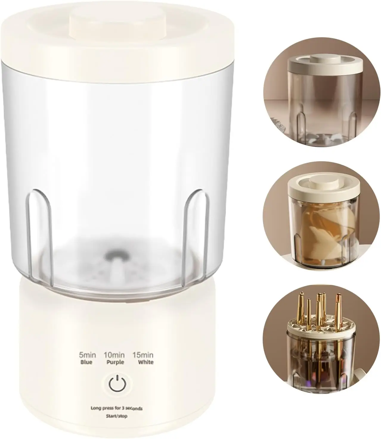 

Mini Portable Washing Machine, 1.6L Compact Laundry, Dual Mode, for Underwear & Makeup Brushes – Ideal for Home, Travel, Camping