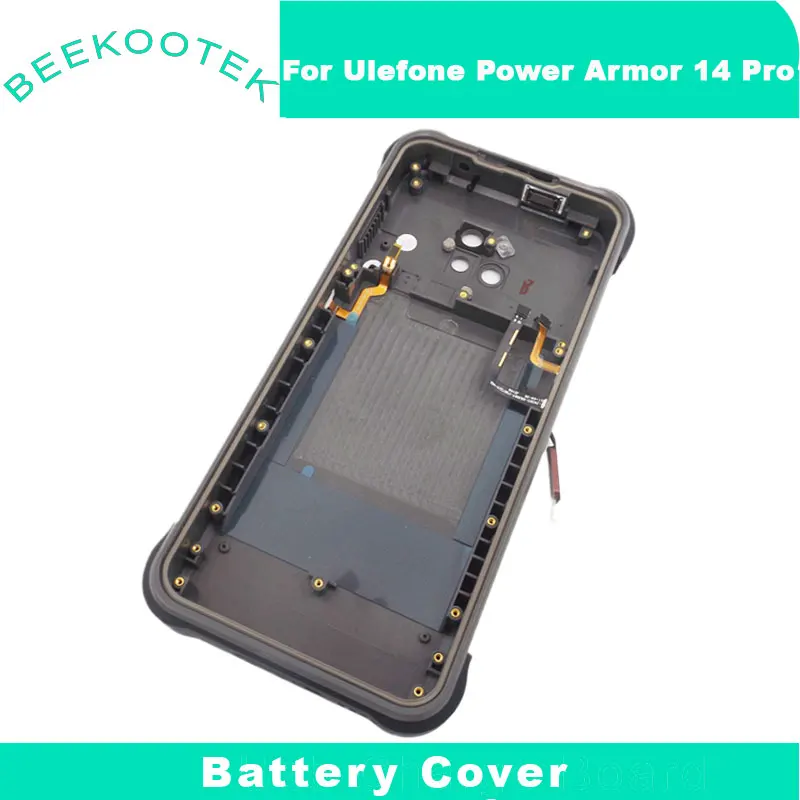 New Original Bottom Case Battery Back Cover Fingerprint Sensor Receiver Replacement Accessories For Ulefone Power Armor 14 Pro