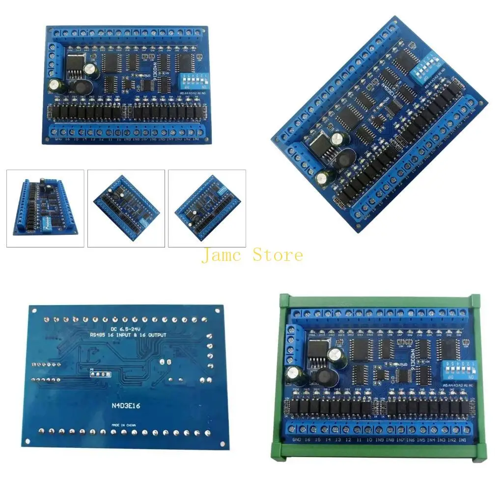 

LX0B RS485 Плата расширения дистанционного управления 16 Вход 16 Вывод для домашней электроники