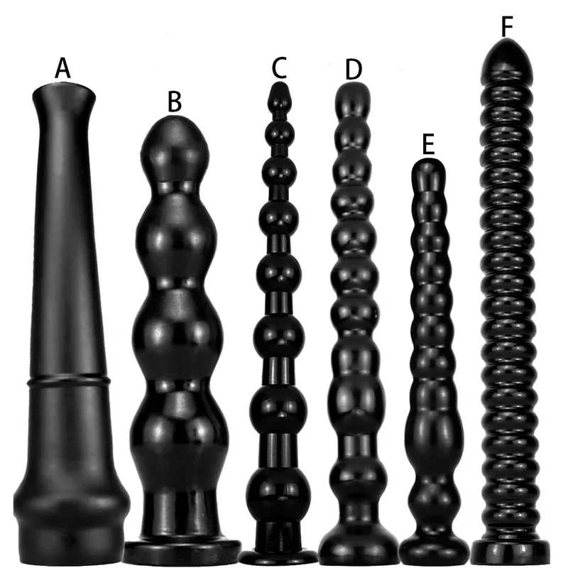 Huge Long Female Masturbator Toys for Adult Large Butt Plug Big Anal Dildo Stimulate Anus and Vagina Sex Products