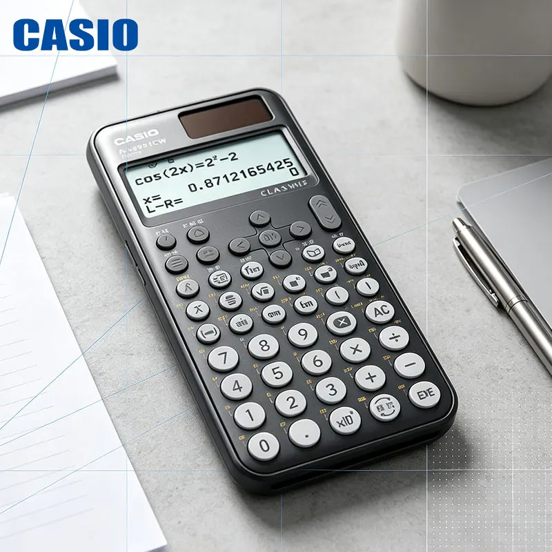 Casio fx-991CN/GX-14B/AX-12B Adorable girl's office study desktop computer, function graphing international course study
