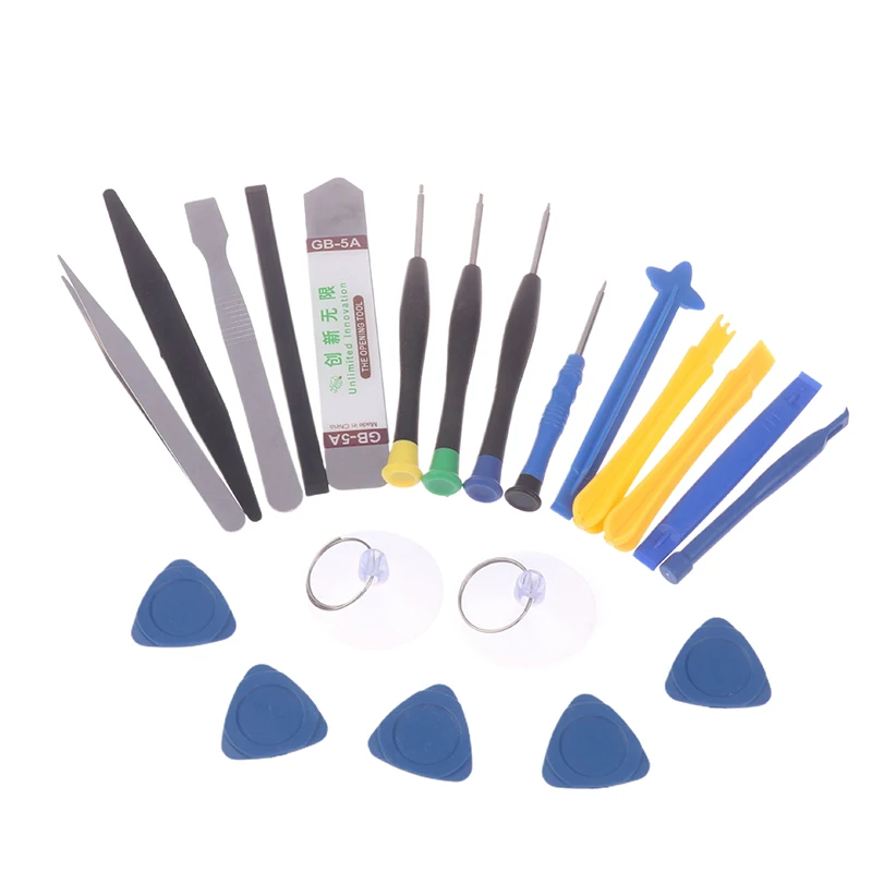 21Pcs/Set Opening Tool Kit 21 In 1 Tool Kits Mobile Phone Repair Screwdriver Set Disassemble Tools For Phone Tablet Laptop