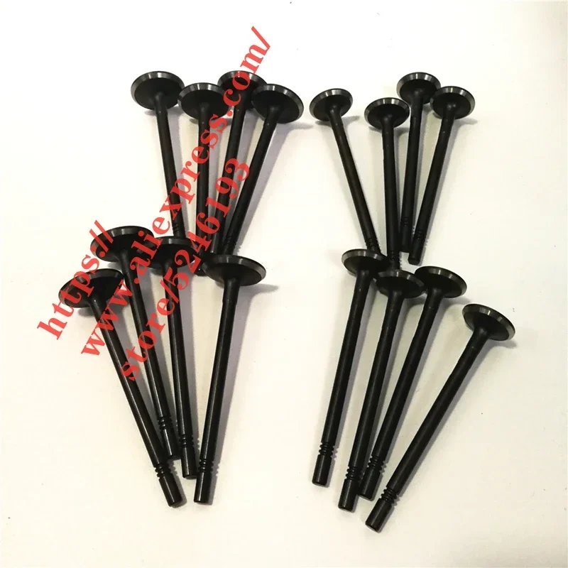 

16pcs/set Engine Intake valve+Exhaust valve for Zotye T600 1.5T 2.0T