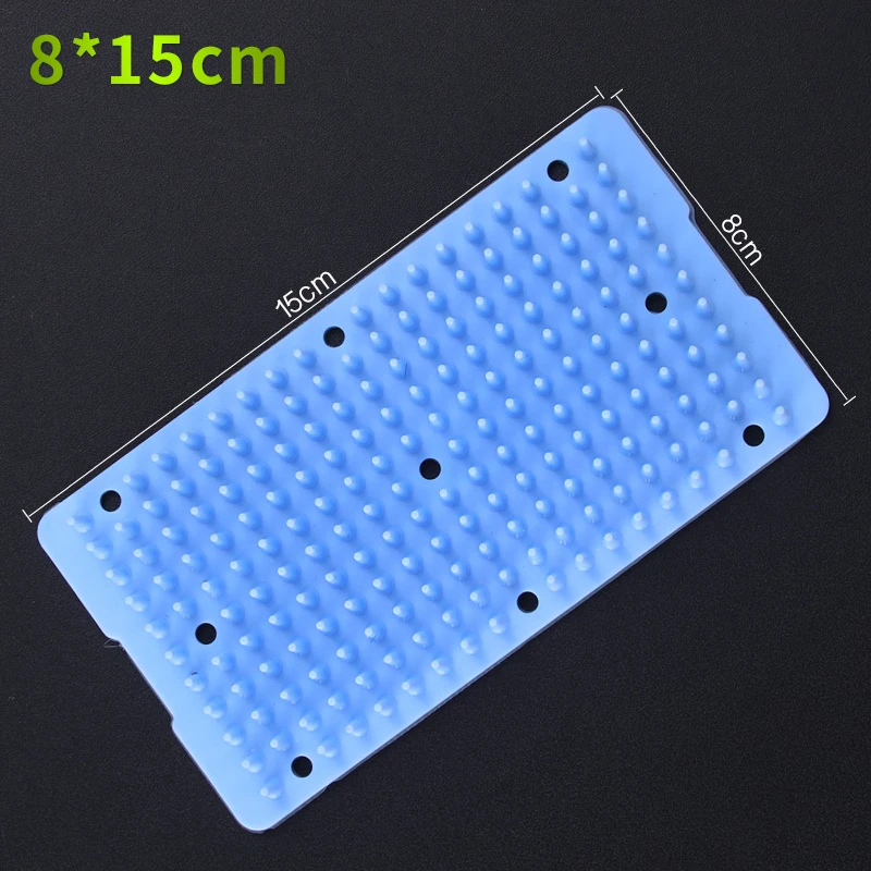 Polymères de désinfection médicale Tapis de silicone, boîte de stérilisation, Polymères de stérilisation, Chirurgie, 1Pc