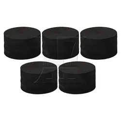 Yibuy 3 Set of 5pcs Electronic Drum Sponge Column with Adhesive Parts 28x20mm