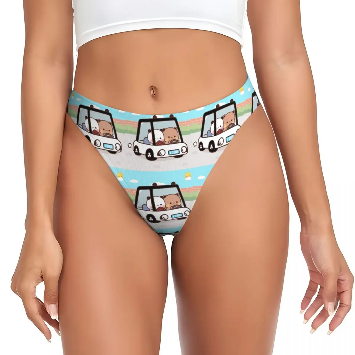 سروال داخلي مطاطي مريح للنساء ، ملابس داخلية مخصصة للقيادة من Bubu و Dudu G-string #1