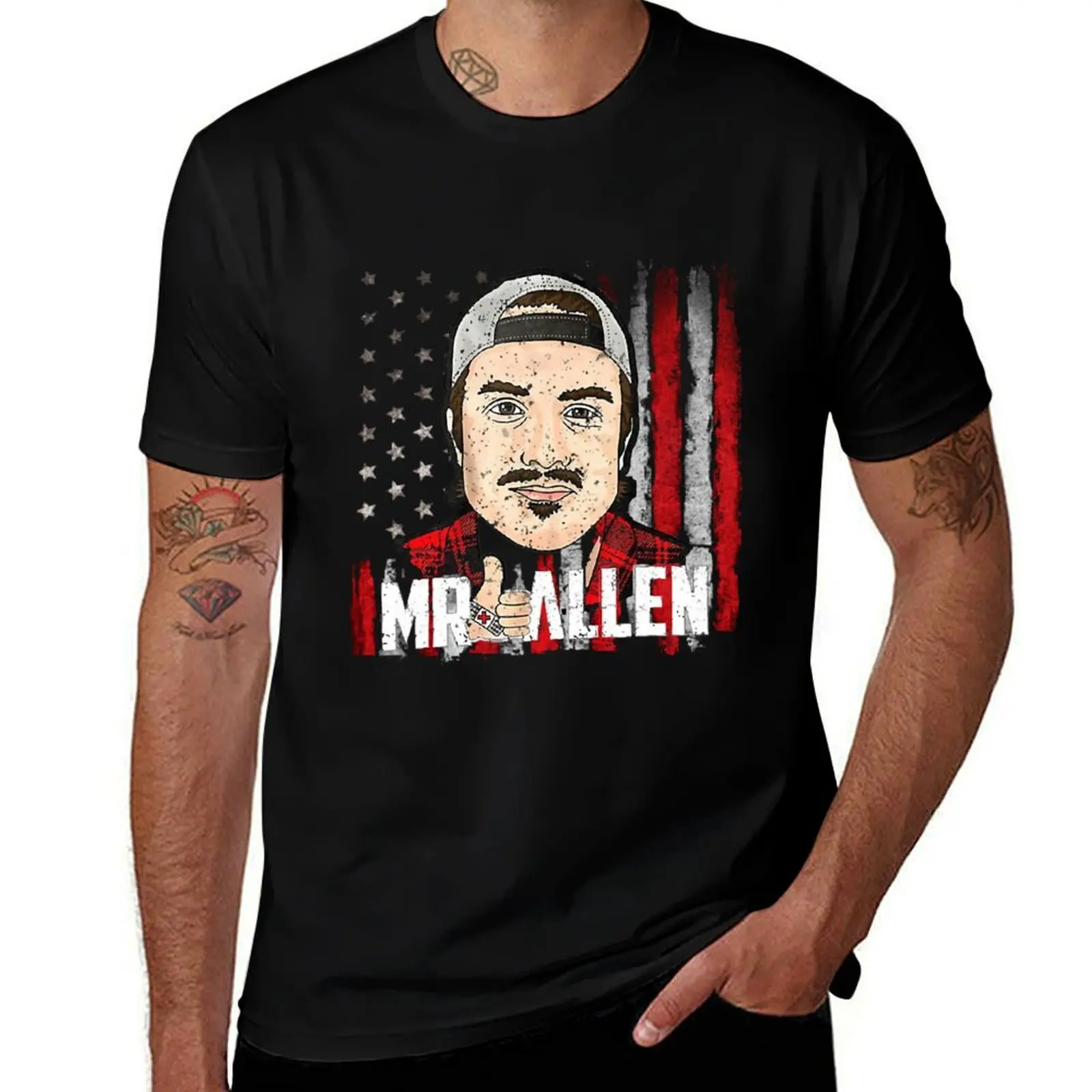 

m.ballen T-Shirt hippie clothes blue lock tees clothes workout shirts for men