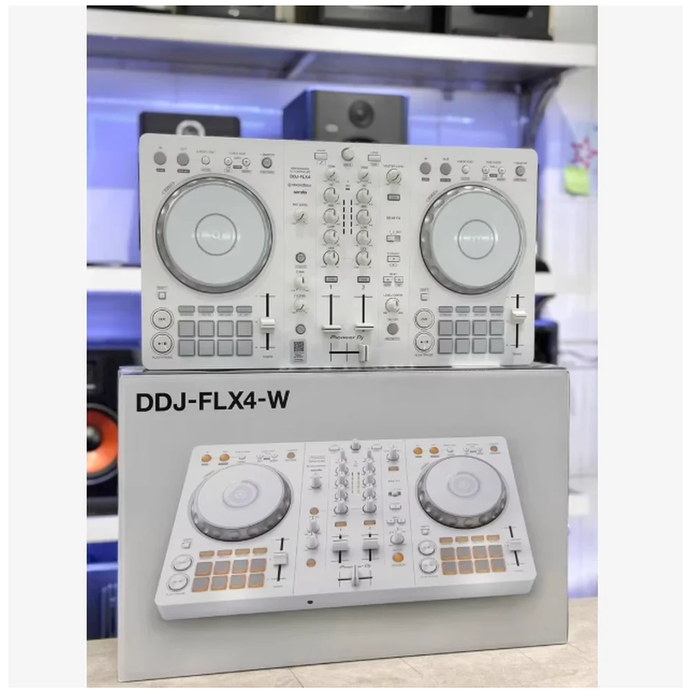 Pioneer DJ DDJ FLX4 W White 2  - Dj Controller Pioneer Ddj ulasan dan harga