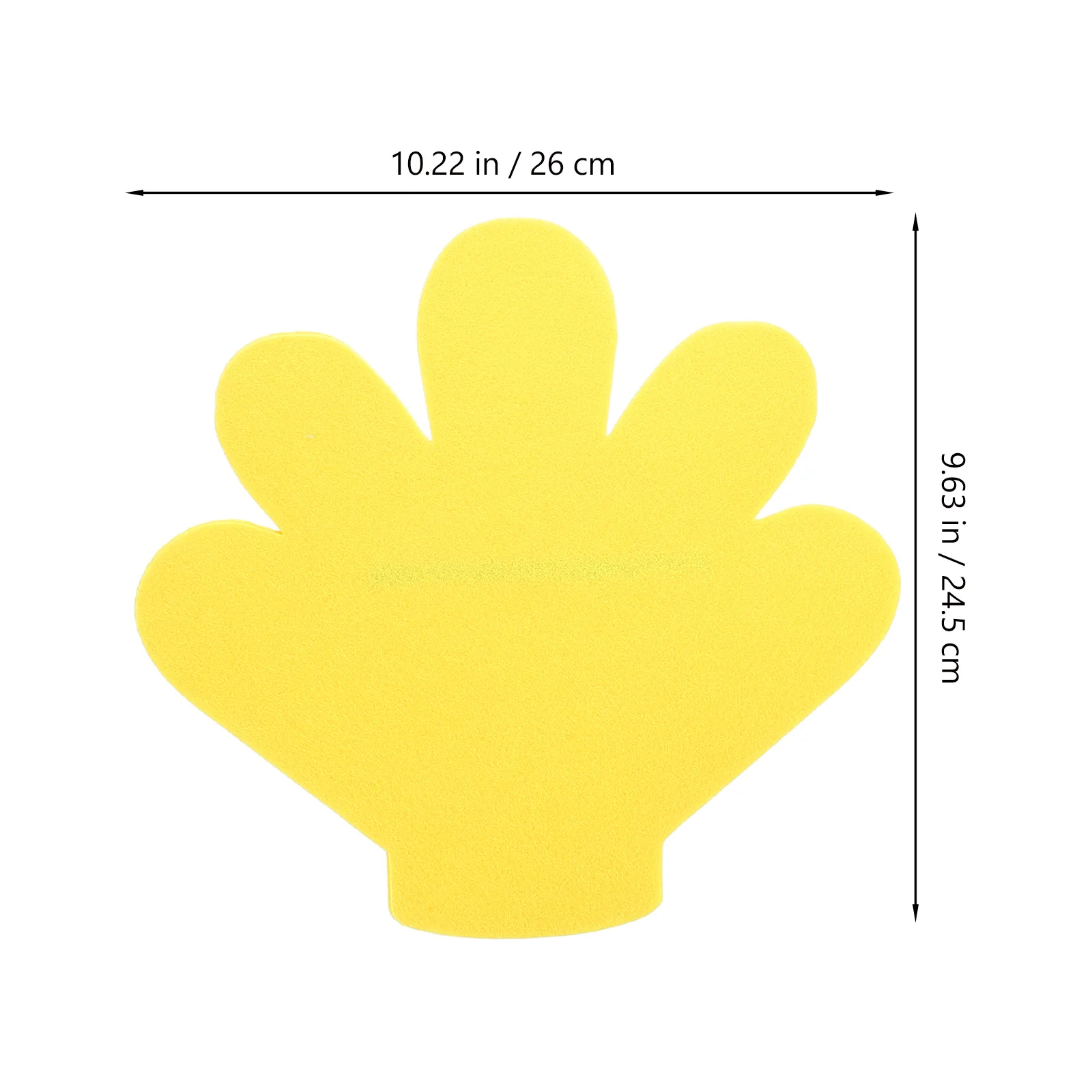 2 قطعة قفازات زهرة خمسة أصابع التشجيع الدعائم اليد الرياضة لوازم الحفلات بوم بومس يده الزهور الملونة