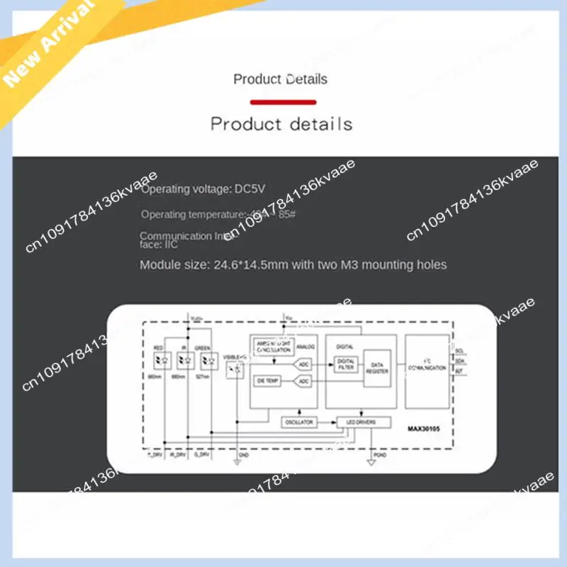 

M01K MCU-30105 MAX30105 Оптический датчик Датчик частиц Обнаружение дыма Датчик пламени модуля