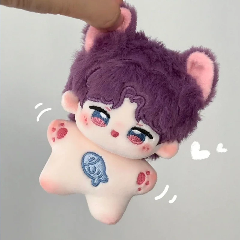 10cm 러브 앤 딥 스페이스 허깅 바디 불가사리 팬 스타일러스 제인 라파엘 제이스 베르사티에 칼렙 샤오마오 인형 배낭 펜던트 귀여운 장난감