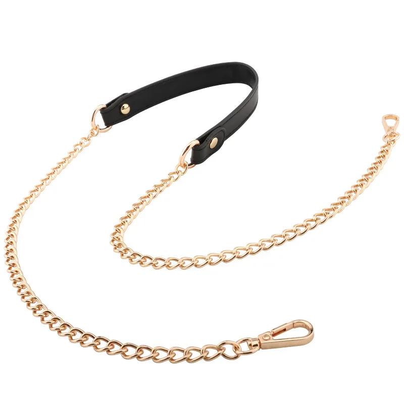 Multicolor Bag Chain Accessories Gold Silver Women Shoulder Bag Chain Metal Bag Chain Strap Crossbody Bag Belt Chain for Handbag