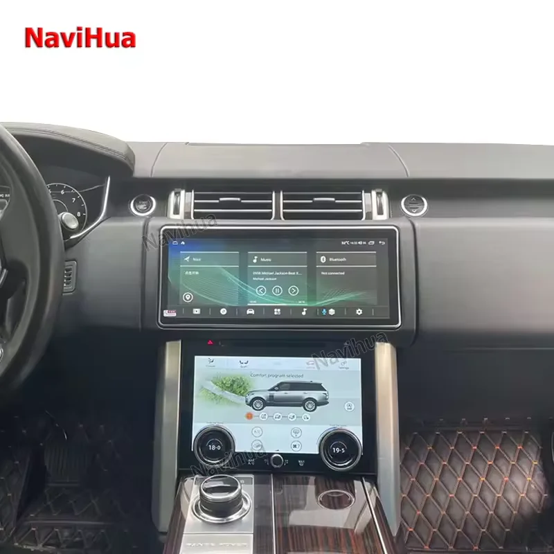 NaviHua For Range Rover Vogue L405 2013-2017 Car Digital AC Control Screen Air Conditioning System Upgrade Climate Control Panel