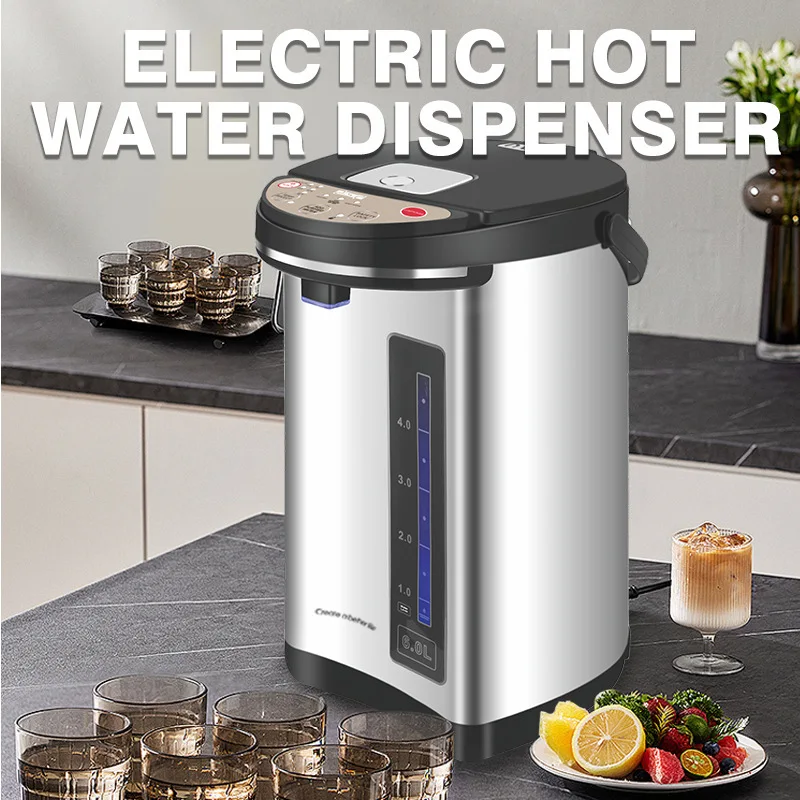 Constant temperature kettle Household 6L large-capacity electric kettle Intelligent automatic kettle Insulation integration