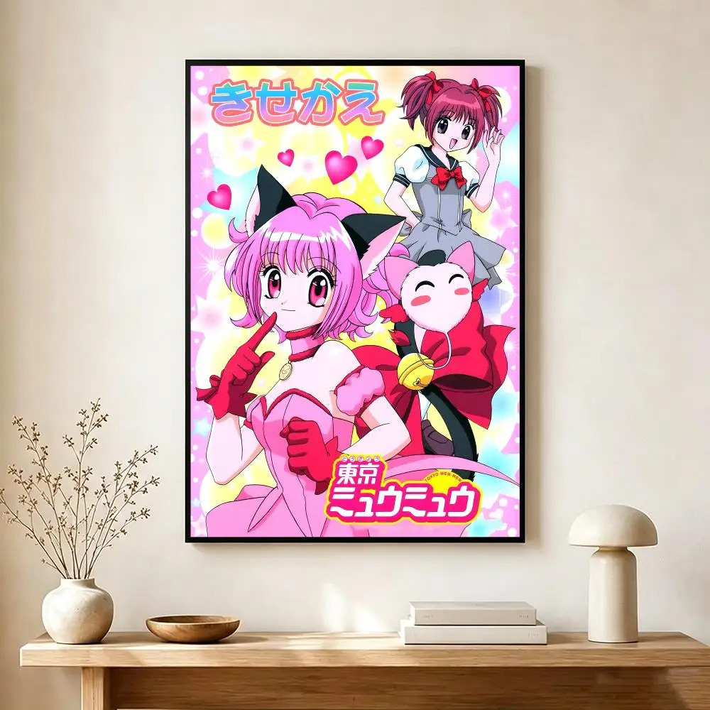 Classic Japanese Anime Tokyo Mew Mew Poster Modern Home Decoration Interior Design & Contemporary Wall Art Collection