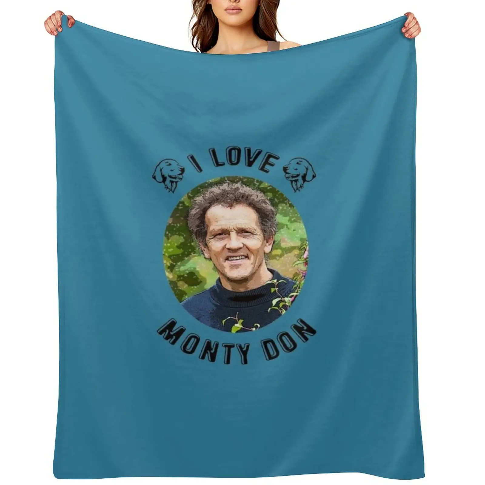 

I Love Monty Don Essential T-Shirt Throw Blanket Tourist Bed Fashionable Soft Plush Plaid Luxury Throw Blankets