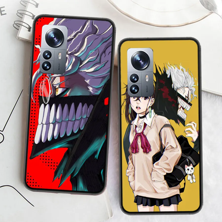 Anime D-DandadanS Okarun Phone Case For Xiaomi Poco X7 X6 X5 X4 X3 GT NFC M4 M5 Pro 5G M3 Mi F6 F5 F4 F3 F2 F1 Capa Coque TPU Co