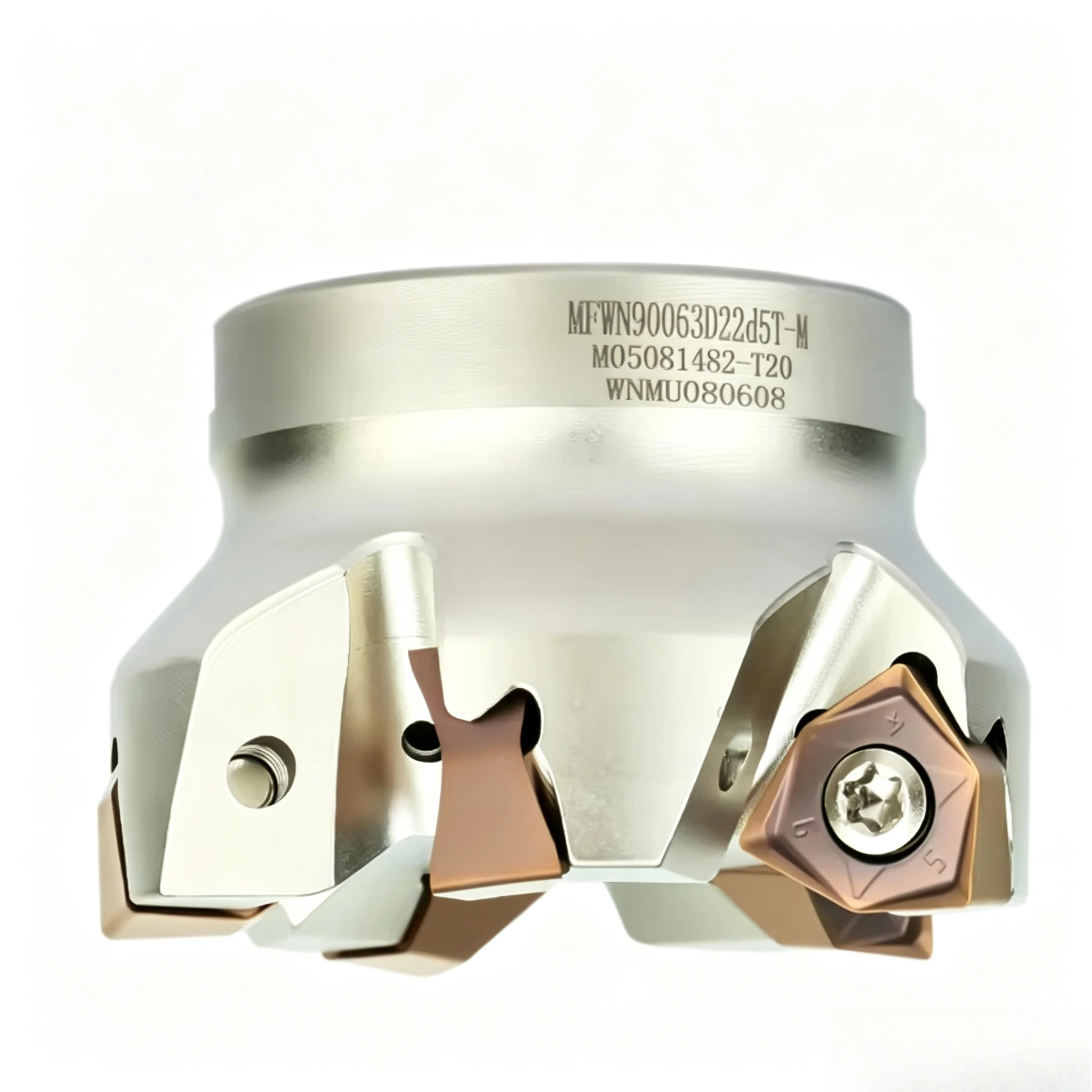 MFWN MFWN900 Double Sided Hexagonal Heavy Head WNMU0806 Insert,for FMB Tool Holder Bracket Tool