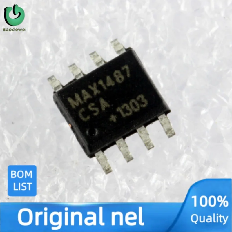 10 Pz MAX1487CSA + T Brand New Originale 100% Circuito Ic Integrato Chip Accoppiatore Ottico MAX1487 Ecsa Eesa Esa