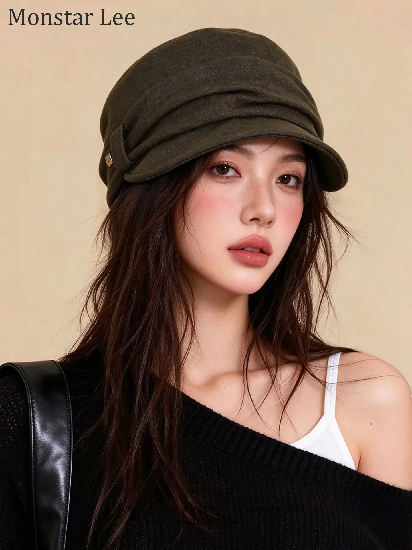 cappello-da-cavaliere-plissettato-vintage-monstar-cappello-a-becco-d'anatra-con-visiera-corta-cappello-da-giornalista-in-stile-artistico-per-autunno-e-inverno-per-donna