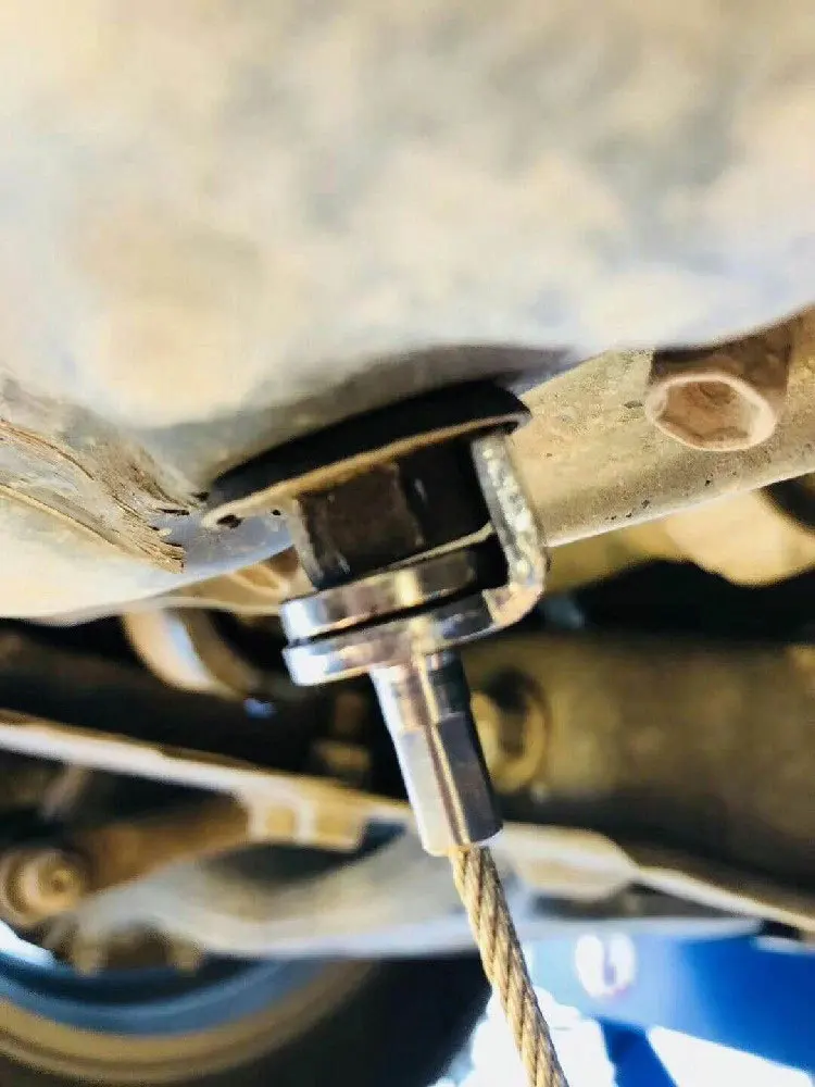 Ölwechsel-Steckschlüssel mit Magnetischem Werkzeug zur Ölablassschrauben-Demontage, Getriebeöl-Ablassschrauben-Demontagewerkzeug, Autoreparaturwerkzeuge – Detail 3