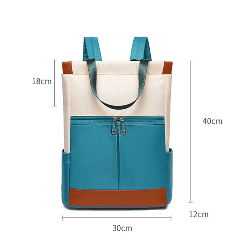 14 inch Laptop Backpack Travel Multifunctional Large capacity Backpack Waterproof Oxford Cloth College School Bags Book Bag