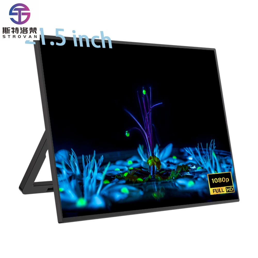 

21.5" Lightweight 1080P Portable with Type-C MI HD 3.5mm Earphone Jack Speaker Included Great Streaming Work on the Move