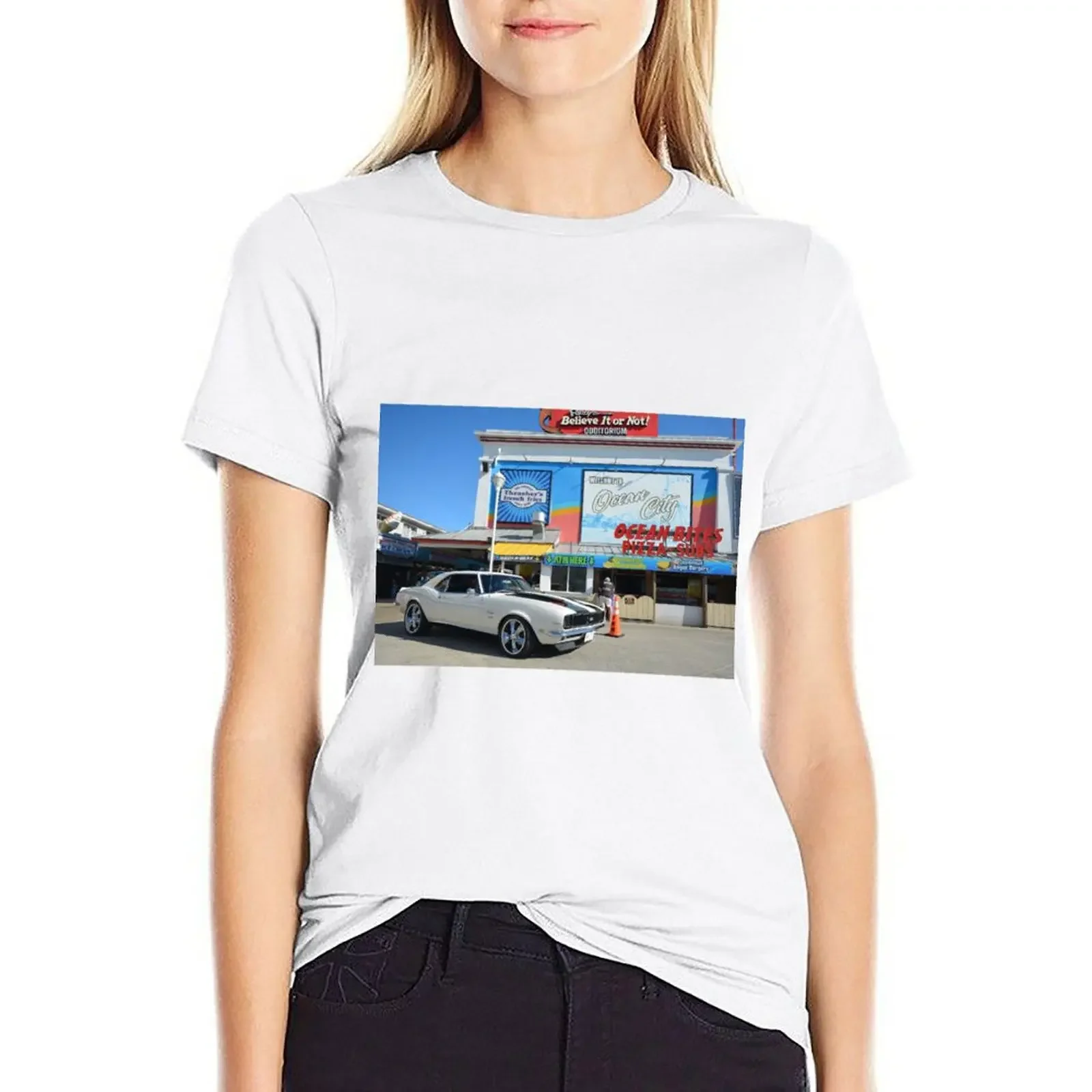 Camaro T-shirt funny plus size tops womans clothing