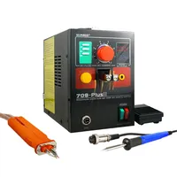 SUNKKO 4.3KW 709Plus Spot Welding Machine With Remote Soldering Pen Electric Soldering Iron Spot Welder For Battery Pack Welding