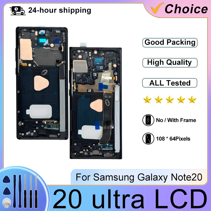 New TFT For Samsung Galaxy Note20 SM-N980F Display Touch Screen Digitizer For Samsung Galaxy Note20 Ultra SM-N985F Replace Parts