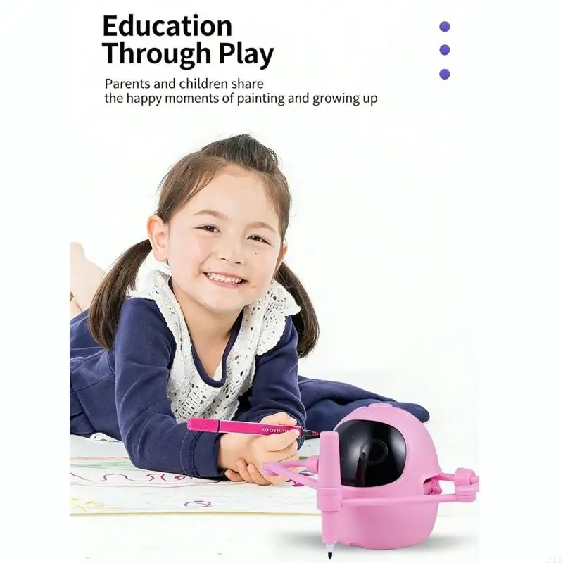 Educatief tekenrobotspeelgoed voor kinderen Stimuleer creativiteit en ontwikkel fijne motoriek met 100 kunstkaarten A2UB