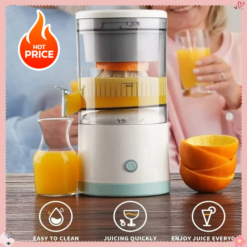 

Extractor Fully Automatic Fruit Household Juicer Portable Juice Machine Residue Separation Bidirectional Spiral Fruit Juicer Cup