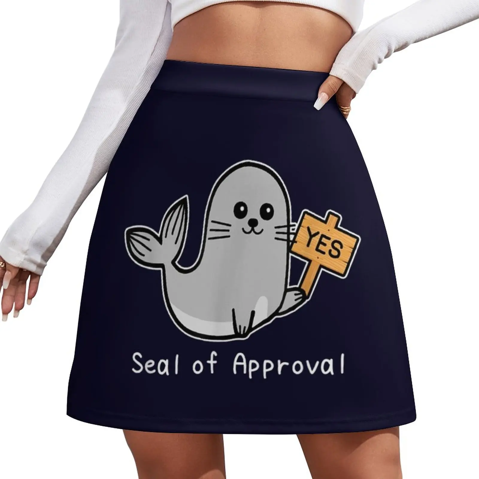 

Seal of Approval Mini Skirt Women's dress womans clothing Evening dresses skirt skirt