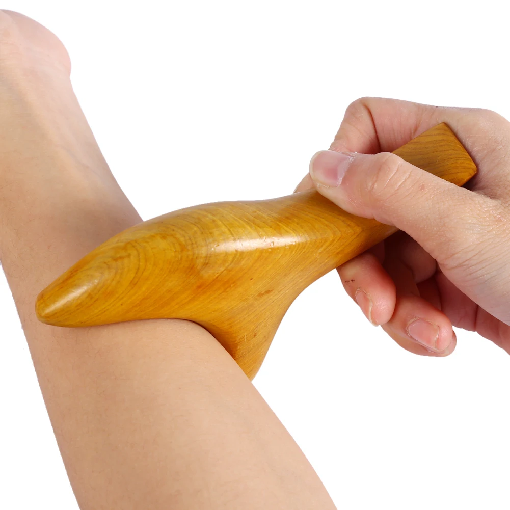 Gua Sha Massager 5Styles Vietnam Fragrant Wood Body Foot Reflexology Acupuncture Thai Massager Roller TherapyWood Spa Therapy
