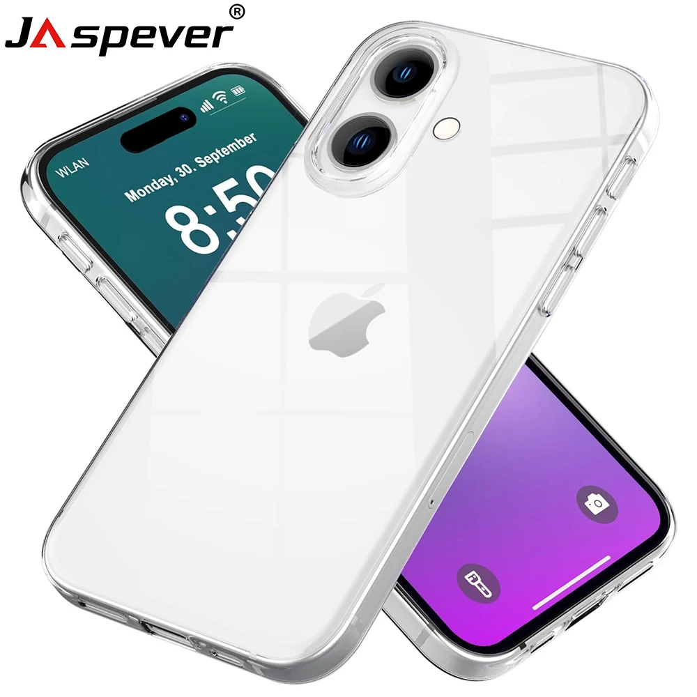 Ultra-Thin Silicone Soft Case For iPhone 17 Air 16 16E 15 14