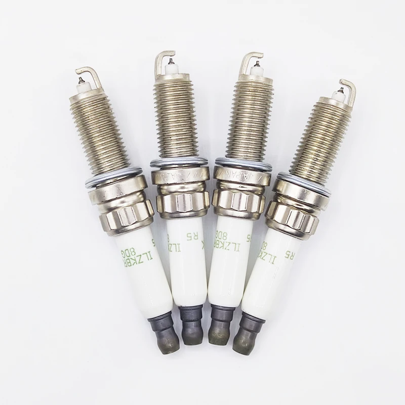 New 1pcs ILZKBR7B8DG 95770 Iridium Spark Plugs For Peugeot RCZ C3-XR C4 C5 Cooper Paceman BMW CLS63 AMG 12127570106 view 3
