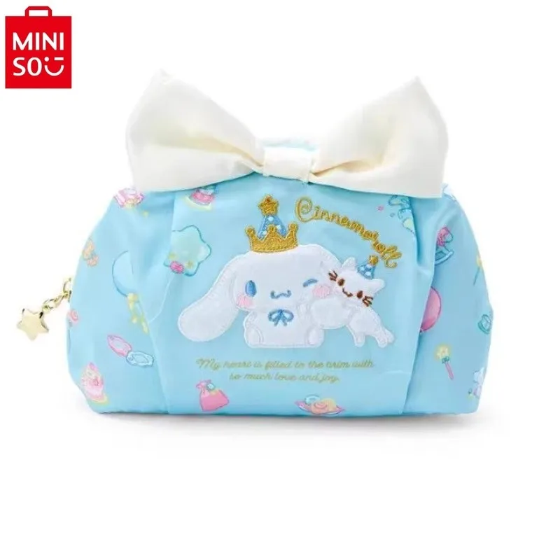 MINISO Sanrio Cartoon Jade Guigou Embroidered Storage Portable Fashion Women's Handbag