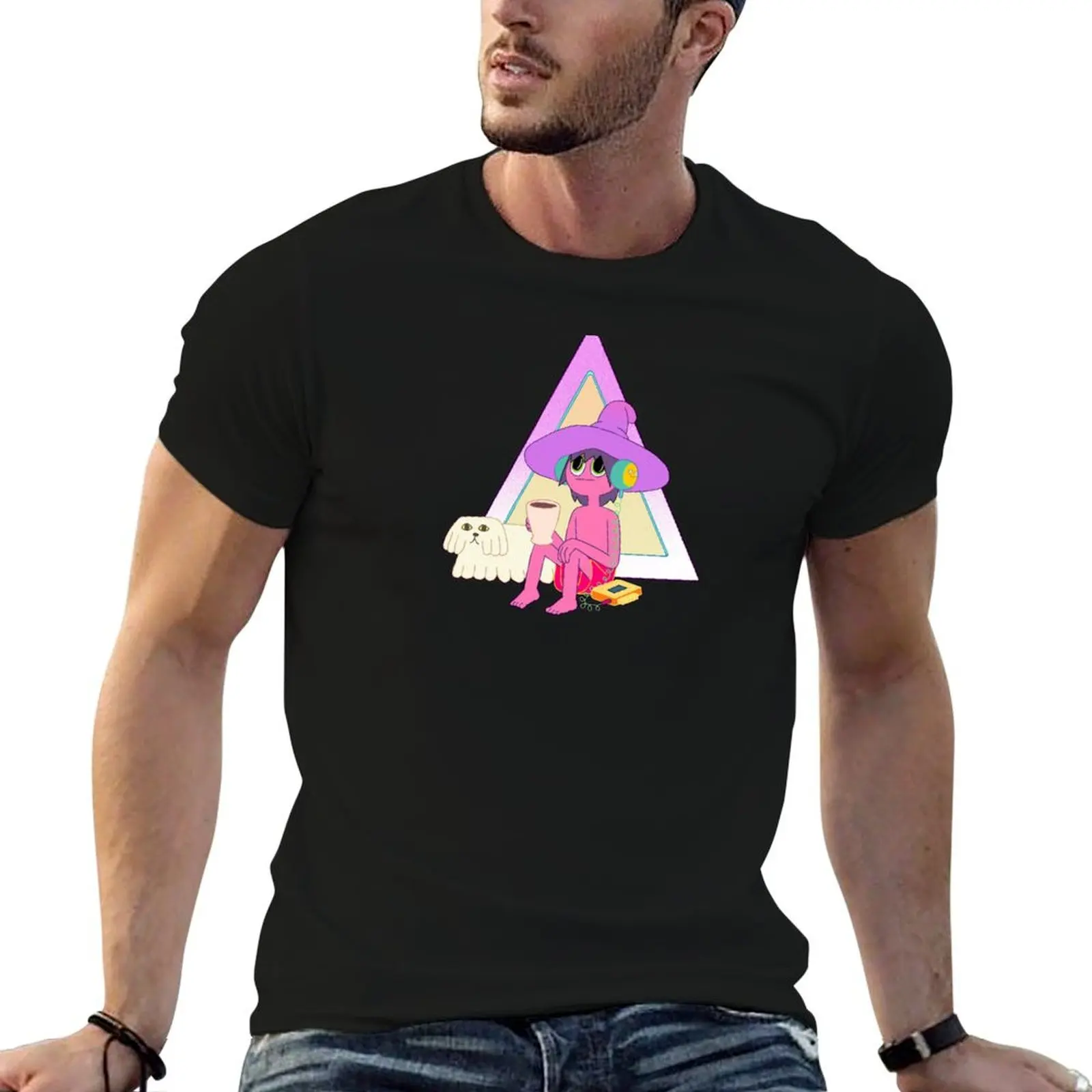 

Clancy & Charlotte Midnight Gospel T-Shirt mens graphic t shirts t shirts for man pack cotton t shirts cotton 100% T-Shirt