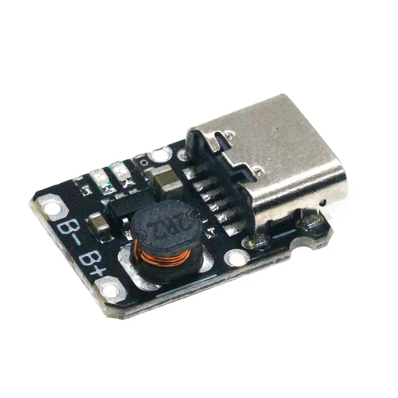 30PCS Mini lithium battery charging module with 5V output boost 18650 type-C with protection