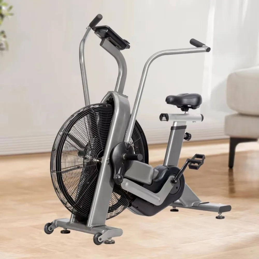 Air Bike Indoor Cycling Fitness Equipment Steel Bicycle for Commercial Gym and Home Use