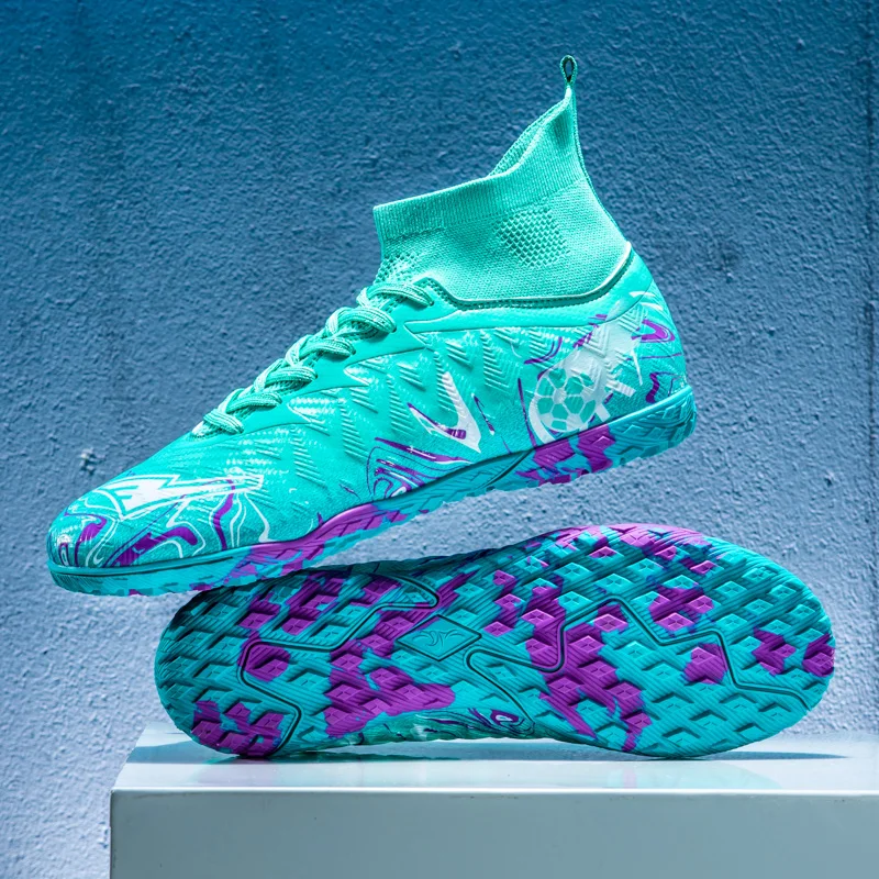 

Новые профессиональные футбольные бутсы для мужчин, нескользящие, унисекс, дышащие, для футзала, новые шиповки, ультралегкие, прямая поставка