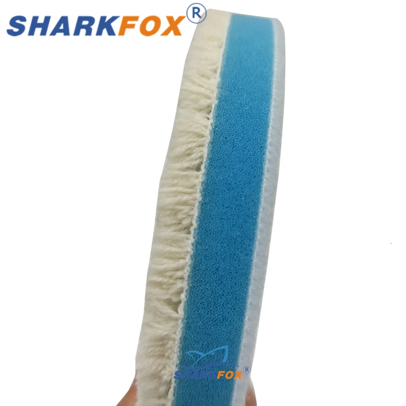 Sharktorch-Tampon de Polissage en Laine Japonaise, pour le Corps, Roue en Laine, Polisseuse de Voiture, 5/6 Pouces/7 Aman