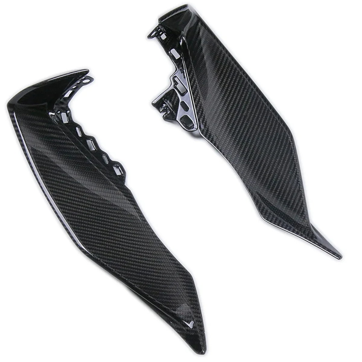 

For YZF R1 2020 2021 2022 2023 2024 3K 100% Dry Carbon Fiber Motorcycle Accessories Dashboard Side Panels