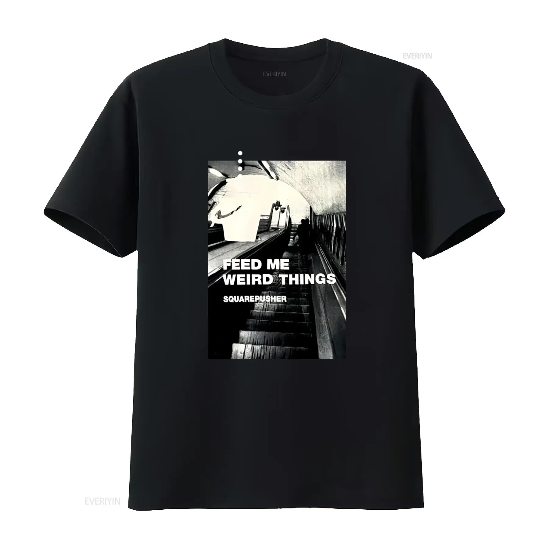 Squarepusher Feed Me Weird Things T Shirt Large Size Warp Bleep Beatink Design Japan Inspired Aphex Twin Rephlex Style vintage